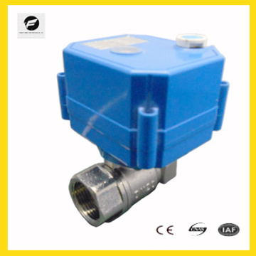 dn20 24vdc Motorized 2 way ball valve